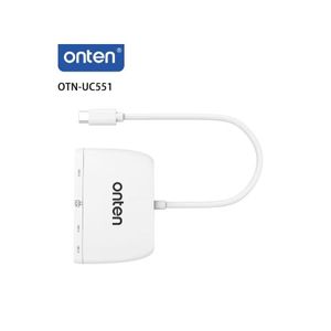 Onten  OTN-UC551 4-in-1 USB-C to Gigabit Ethernet Adapter
