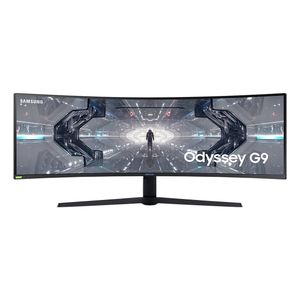 Samsung 49 inch -QLED - Curved 1000R- DQHD (5120 x 1440)240Hz- 1ms(GTG) 2xHDMI-1xDP - HDR1000 - lighting (back side) LC49G95TSSMXZN