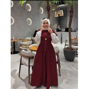 فستان مكون من قطعتين، خامة عالية الجودة