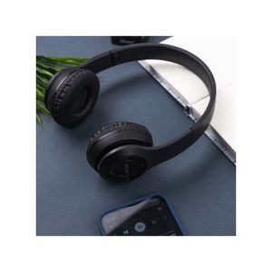 P47 Wireless Bluetooth Headphones - Black