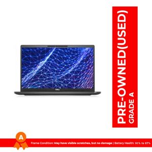 DELL لاتيتود 7400 مستعمل - كور i5-8365U - 8 جيجابايت رام - 256 جيجابايت SSD - 14 بوصة FHD - رمادي - درجة B - ويندوز