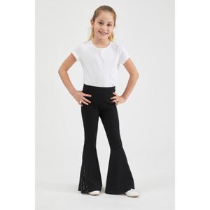 Defacto Girls' Flared Leg Payet ??lemeli Knitted Trousers