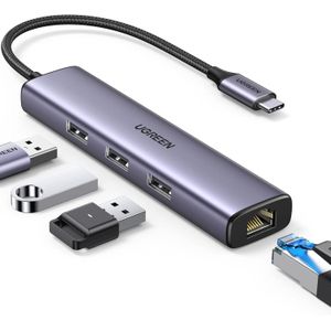 Ugreen Aluminum 4 in 1 USB C to USB 3.0 Hub 20841