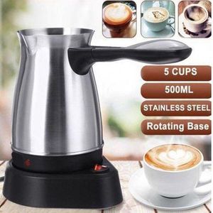 urkish Coffee Maker Stainless Steel 5 Cups - 600 W