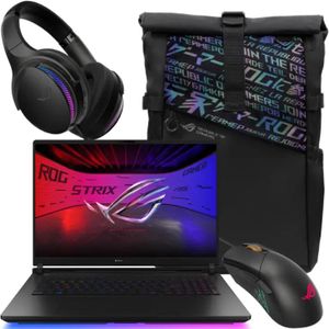 Asus ROG Strix SCAR 18 G835LR-AI3201W Intel Core Ultra 9 275HX - NVIDIA RTX 5070 Ti 12GB -32GB DDR5 5600Mhz - 1TB SSD PCIe 4.0 - 18" 2.5K 240Hz 100% DCI-P3- Windows 11