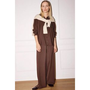 Defacto بنطلون وايد ليج قصة مستقيمة واسعة