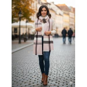 شال من الصوف - 180 * 70 - F10