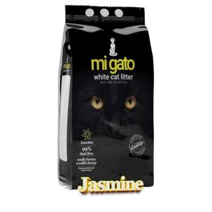 Mi Gato  White Cat Litter, Jasmine Scent, 5 L
