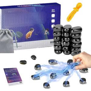 Magnetic Chess Game, Magnetic Chess Game, Magnetic Chess Game, Magnetic Chess Game with Magnetic Effect, Magnetic Table Game, Magnetic Stone Game for Family Reunions Travel