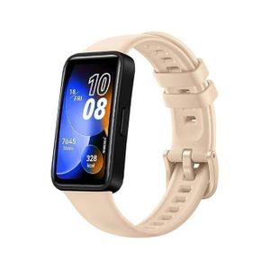 Silicone Sports Strap Compatible with Huawei Band 8 / Honor Band 8, Lightweight Sweatproof Silicone Wristband - beige