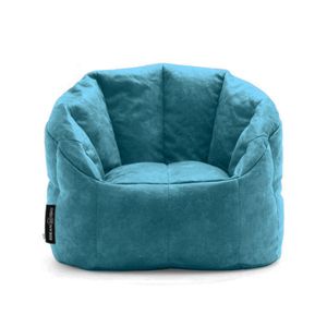 Bean2GO Luxury Fabric Beanbag Chair By Bean2go - Turquoise
