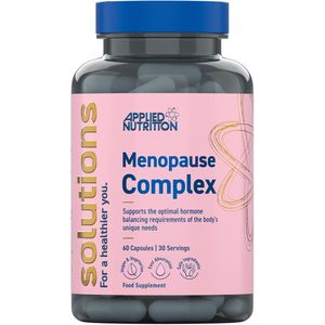 Complex Nutrition Menopause Support Complex - 60 Veggie Capsules - Targeted Botanical & Nutrient Formula for Hot Flashes, Night Sweats, Hormonal Balance, Mood Elevation & Restful Sleep Support
