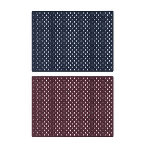 Pegboard SKÅDIS Pegboard, double sided/dark grey-blue dark lilac-red, 76x56 cm
