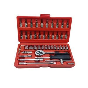 1/4"DR Socket Wrench Set - 46 Pcs
