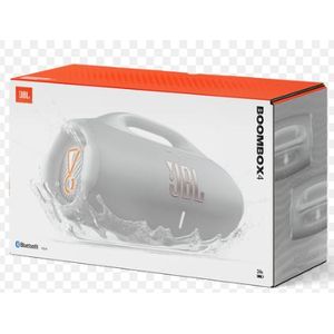 JBL  Boom box 4 – Most Powerful Portable Waterproof - white 