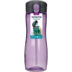 Sistema ORIGINAL* Tritan Quick Flip Bottle 800ml - Purple
