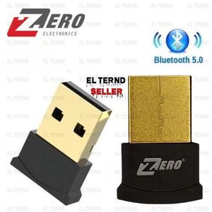 ZERO ZERO... USB Dongle Bluetooth Wireless V5.0 Adapter for PC, Laptop, Mouse, Keyboard, Printers, Headphones, and Speakers By EL-TERND