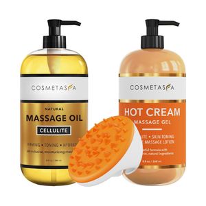 Anti-Cellulite Massage Oil, Gel & Mitt Health & Personal Care Product