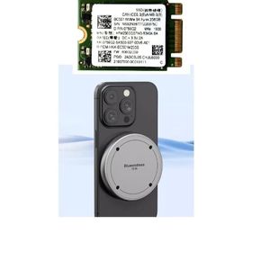 MagSafe Magnetic rack for Type-C Portable SSD, NVMe Internal SSD 10Gbps MagSafe Technology for Type-C Portable Drive, for NVMe Internal Drive 10Gbps with 256GB NVMe Drive