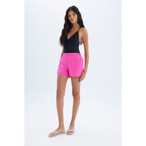 Defacto Regular Fit Micro Swim Shorts - Dark Pink