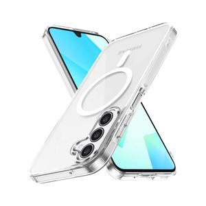 جراب هاتف Galaxy A16 5G - متوافق مع MagSafe، شفاف، مقاوم للاصفرار، غطاء حماية للهاتف (6.7 بوصة، 2024)