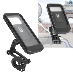 Bike Phone Holder Securely mount your smartphone on your bike's handlebar for easy navigation and hands free calls while cycling. (Size 2pcs)
