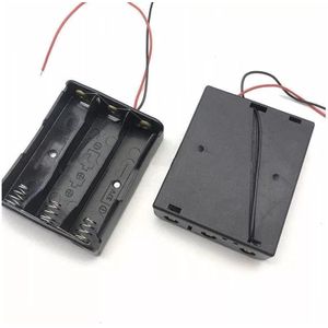 Battery Holder Storage Box Case 3 Slot Batteries Container with Wire Lead - 3X 18650