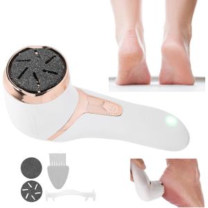 ماكينة صنفرة القدم الكهربائية USB – جهاز إزالة الجلد الميت وتشقق الكعب – باديكير احترافي في المنزل مع رأس قابلة للتبديل