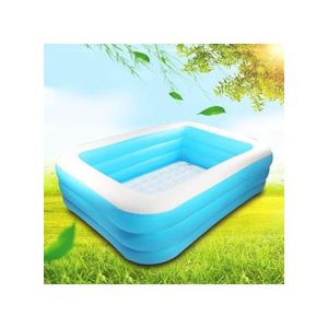 Inflatable children's swimming pool for home use 180*140*60