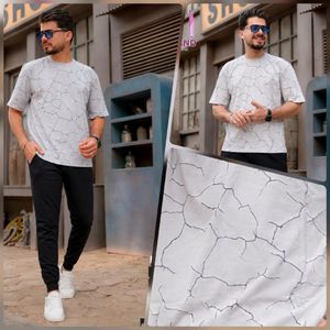 H.Brand ترنج رجالي أوڤر سايز صيفي قطن - متعددة الألوان 