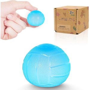 Fidget Toys Stress Balls for Kids & Adults - Squishy Ball Squeeze Toys, Stretchy Squeeze Stress Relief Squishy Ball for Anxiety/Therapy/Classroom, Squishy Toys Sensory Toys(Blue Volleyball)