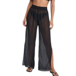 بنطال شيفون للبحر يناسب حتي ٨٥ ك