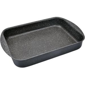 Moneta طاسة تحميص من مونيتا، مقاس 31 في 23 سم، بلون أسود، موديل 0008655931