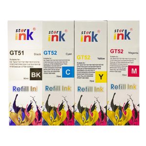 Starink HP Ink 4 Color GT51 GT52 Ink Bottle for GT5810 5820 5811 5821 5822 118 310 311 318 319 410 411 418  315 415 416