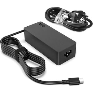 65W USB C Power Supply PD Charge Laptop Charger Cable Type C Adapter for Lenovo ThinkPad Huawei Matebook Pro Air HP Spectre Asus Acer Dell XPS Xiaomi Air Type C 65 Watt PC Quick Charge