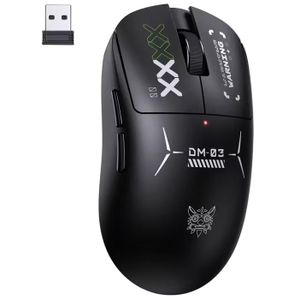 Onikuma DM03 Tri-Mode RGB Gaming Mouse - Black