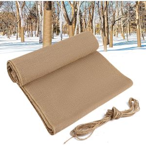 شريط جوت لحماية الأشجار في الشتاء، 6 أمتار * 40 سم، لحماية النباتات من الصقيع والرطوبة، شريط جوت للنباتات، مقاوم للصقيع والرطوبة، نبات مقاوم للبرد