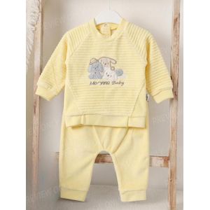 طقم بيجاما شتوي للبنات - طقم من قطعتين - 802 - Y