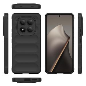 Xiaomi Redmi Note 15 Pro 4G Case Cover – Premium Magic Shield Shockproof TPU Case, Anti-Slip Black Protective Phone Cover
