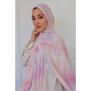 Elle Elegant Multicolor Gauze Cotton Hijab Scarf Casual for Women