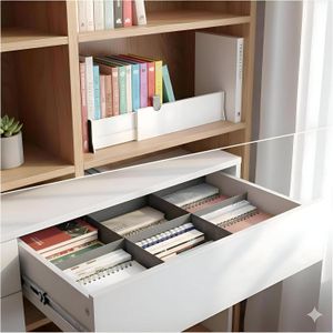 Drawer divider - Elegant mesh partitions for multipurpose organization in kitchen, bathroom, cupboard or multipurpose high-profile work space