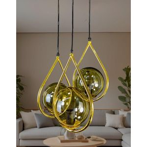 دلايه ثلاثي مودرن معدن بتصميم جذاب