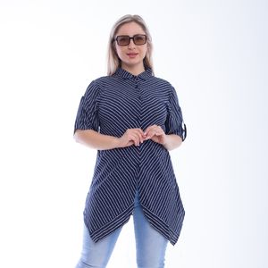 Bebo قميص للنساء_كحلي