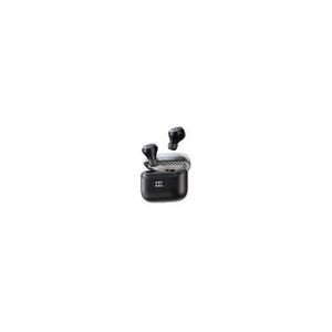Oraimo سماعات أذن أورايمو OTW-340 AirBuds 4 المميزة، صوت ديناميكي للاستخدام طوال اليوم - أسود فانتوم