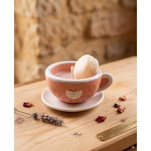 Ice Cream Vanilla scent cup candle 50 gm
