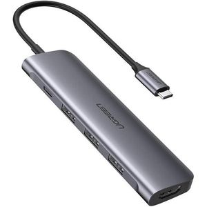 Ugreen (40189) بطاقة التقاط فيديو بدقة 4K HDMI إلى USB-A/USB-C، بطاقة التقاط فيديو بدقة Full HD 1080P عبر منفذ USB 2.0، لتسجيل الفيديو والصوت للألعاب والبث المباشر والتعليم ومؤتمرات الفيديو