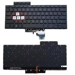 كيبورد بديل لاسوس تي يو اف داش F15 FA516 FX516 FX516PR FX516P FX516PM FX516PE مع اضاءة خلفية V202526CS1