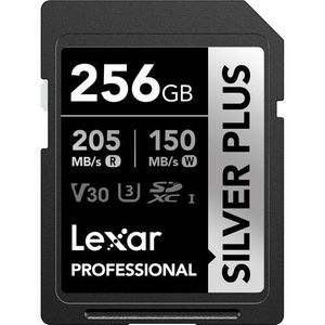 Lexar SD Silver Plus 205MB 256GB V30 