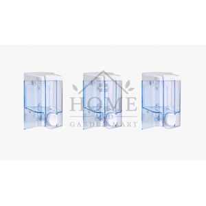 vialli 3 pieces Liquid Soap Dispenser 500 ml (transparent)
