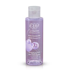 إيفا للعناية بالبشرة ماء ميسيلار مزيل للمكياج مع الفيتامينات 7 في 1 لجميع أنواع البشرة 110 مل